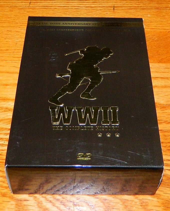 WWII The Complete History 10 DVD Set 30 Hours Discs Are Like New w