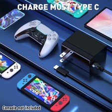 Versatile Flexible Quick-Install Console Charger Dock Stand fits Nintendo Switch