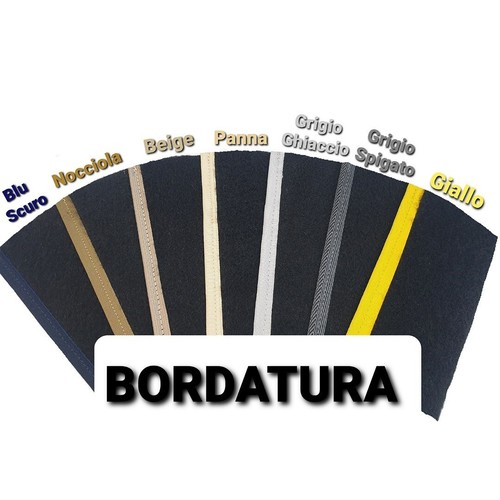 Set Tappetini Tappeti Auto per Alfa Romeo 159 dal 2005 al 2011, con bordo rosso - Imagen 9 de 9