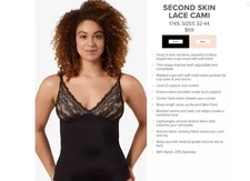 Ruby Ribbon new Second Skin Lace Cami #1749