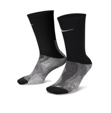 Nike Vapor Strike Soccer NikeGrip Dri FIT Crew Sock In Black Size XL/12-13.5 30