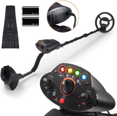 Metal Detector, Adjustable High Accuracy Beach Waterproof Metal Finder 