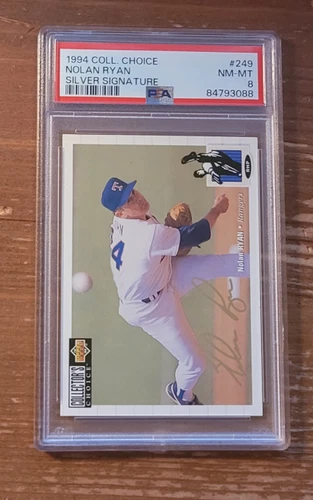 1994 Collectors Choice #249 Nolan Ryan PSA 8 Texas Rangers