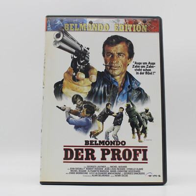DVD | Belmondo Der Profi | Disc poliert