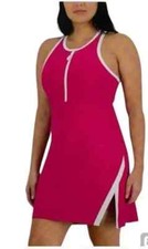 SAGE Women Dress Active Built-In Shorts Sleeveless Pocket - NWT