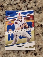 2022 Panini Prestige Josh Allen Xtra Points Blue Power House #1 Bills /299