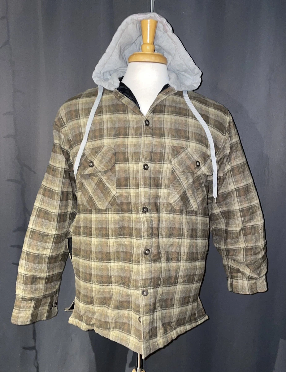 Insulated hooded flannel 2025