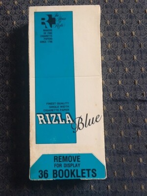 Cigarette Rolling Papers - Rizla Blue - 36 Booklets