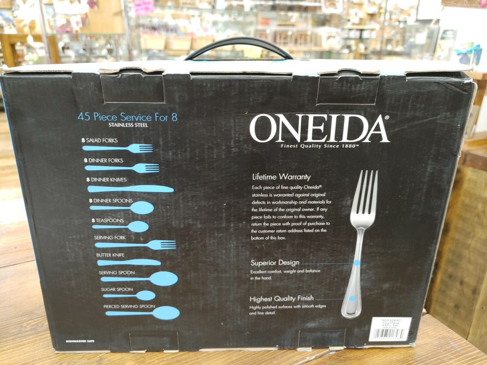 Oneida Countess 45-Piece Flatware Set Service for 8 - New In Box!!! | eBay