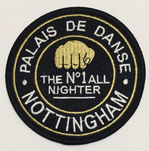 NORTHERN SOUL PATCH - NOTTINGHAM - NOTTS PALAIS THE NO.1 ALL NIGHTER - Picture 1 of 1