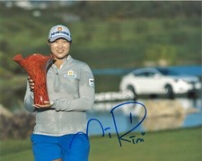 LPGA GOLFER MIRIM LEE HAND SIGNED 8x10 PHOTO C w/COA WOMEN'S GOLF PROOF 
