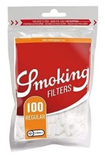 Smoking Regular Size Filters, 100 Tips 15 X 8 mm 