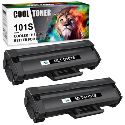 2er XXL Toner für Samsung MLT-D101S ML 2165 2165W 2166W 2167 2168 SCX-3400 3400F