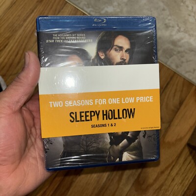 Sleepy Hollow: The Complete First & Second Season Blu-ray Sets, Brand New Sealed