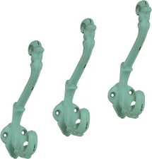 Wall Mounted Antique Cast Iron Vintage Wall Hooks for Coats Bags Towels Hats ...