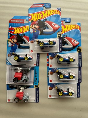Hot Wheels Lot 7x Mario Kart Standard Kart / Snoopy E87!
