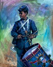Robert Jackson - The Drummer Boy Fine Art