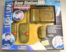 DSI Electronics Vintage Tech-Link Base Station 500 with 2  Walkie Talkies