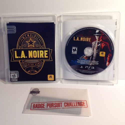 L.A. Noire Sony PlayStation 3 PS3 Exclusive Content - Complete with Manual - Picture 3 of 4