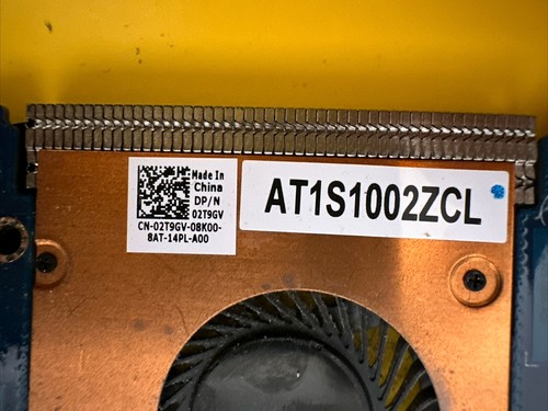 Ventilador disipador térmico placa base original Dell Latitude 7490 Intel i5-8350U 1,70 GHz - Imagen 10 de 10