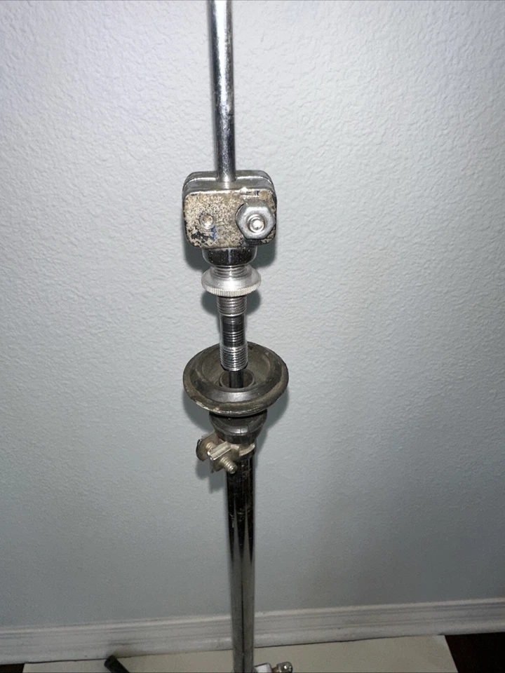 VINTAGE SLINGERLAND HI HAT STAND CHICAGO EUA - Imagem 4 de 4