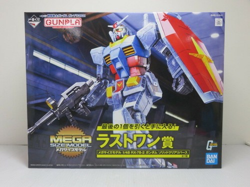 Mega Size Model Gundam 1 48 Rx 78 2 Solid Clear Reverse Last One Bandai Ebay