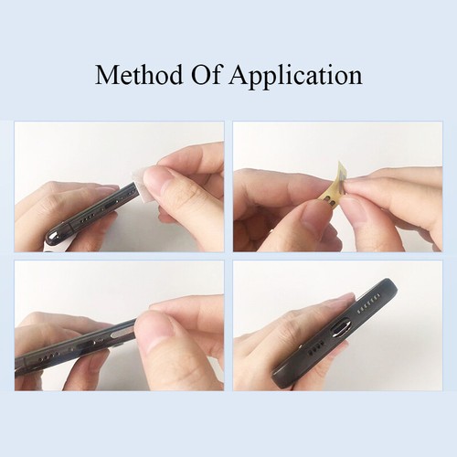 8PCS Anti Dust Cover Phone Speaker Dustproof Mesh Adhesive Sticker for iphone ♢ - Picture 3 of 9