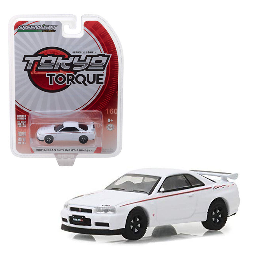GREENLIGHT 1/64 TOKYO TORQUE 2001 NISSAN SKYLINE GT-R(BNR34 GREENLIGHT 1/64 TOKYO TORQUE 2001 NISSAN SKYLINE GT-R(BNR34
