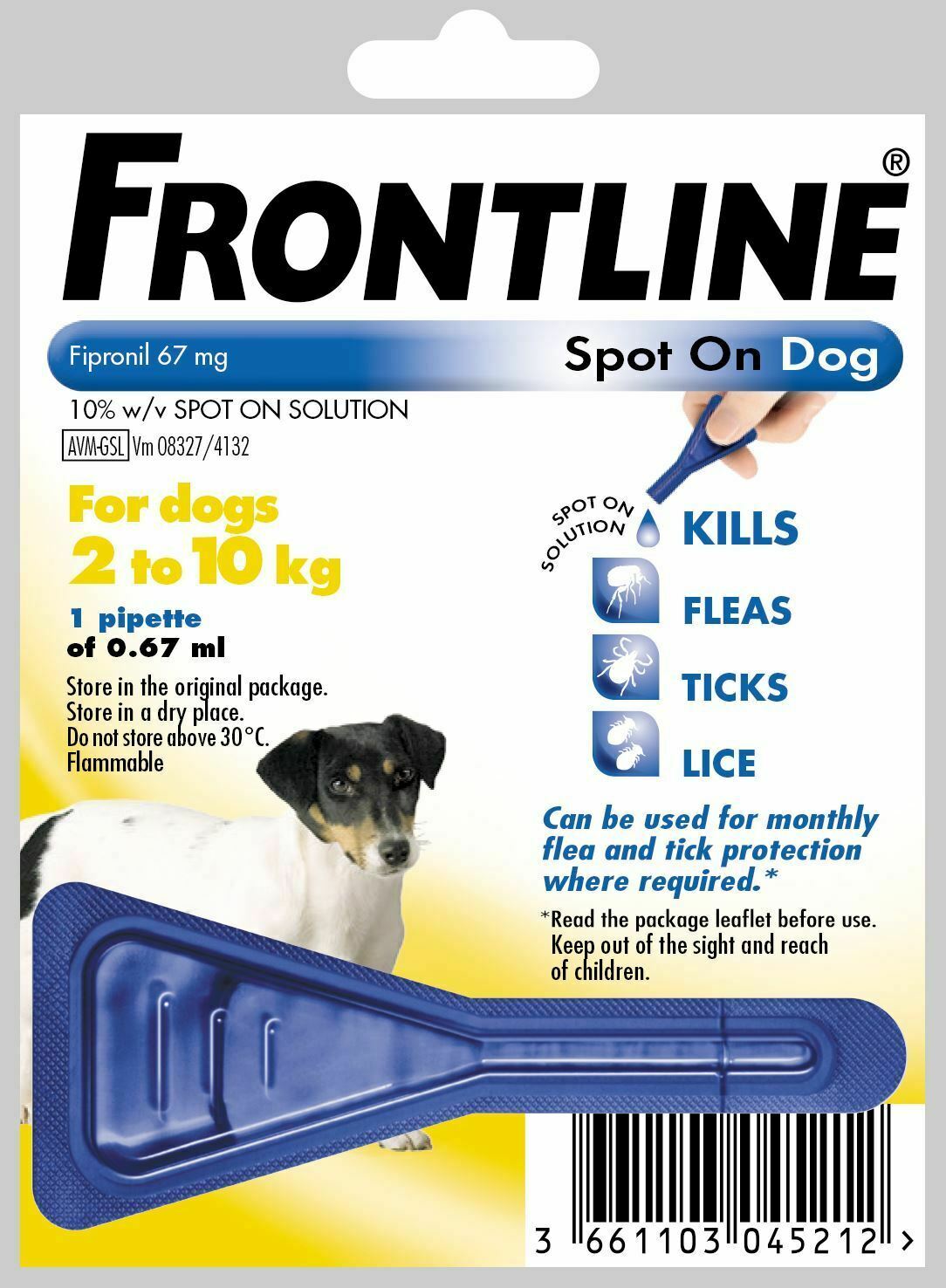 frontline spot on flea