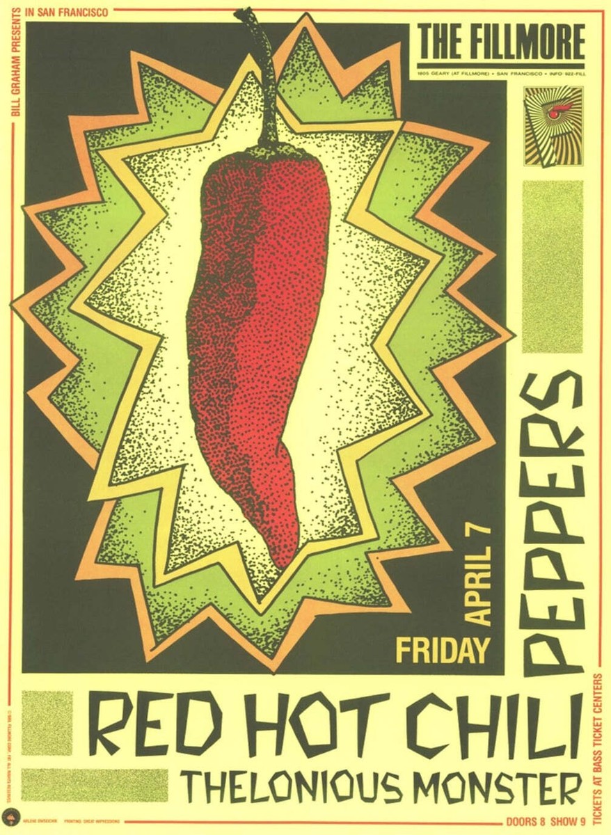 t*g様 80s vtg red hot chili peppers ポスター 超希少80svtg◇red hot chili peppersレッチリ ポスター - メルカリ