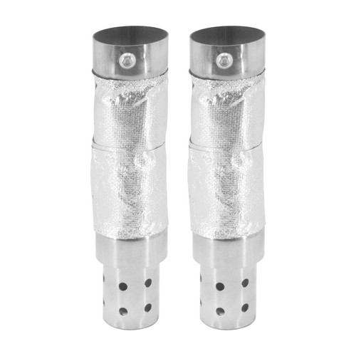 Universal Motorcycles Quiet Baffle Exhaust Pipe Muffler Silencer Fit For Harley - Picture 11 of 16
