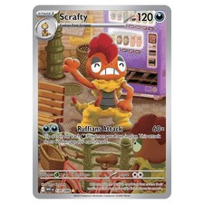 Pokemon - Scarlet & Violet - White Flare - Scrafty - 139/086 on eBay