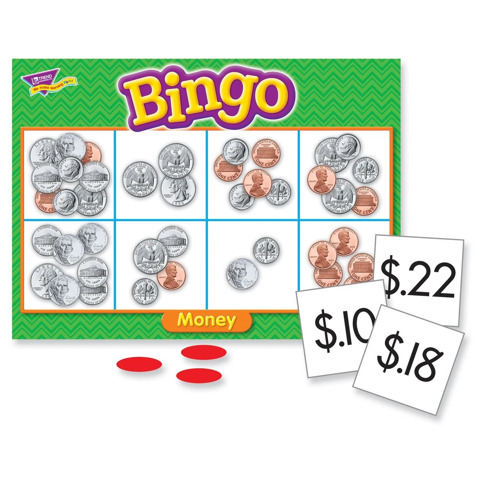 TREND Bingo Game for Kids Fun Learning and Memory Care Includes 36 Cards - Image 2 of 4