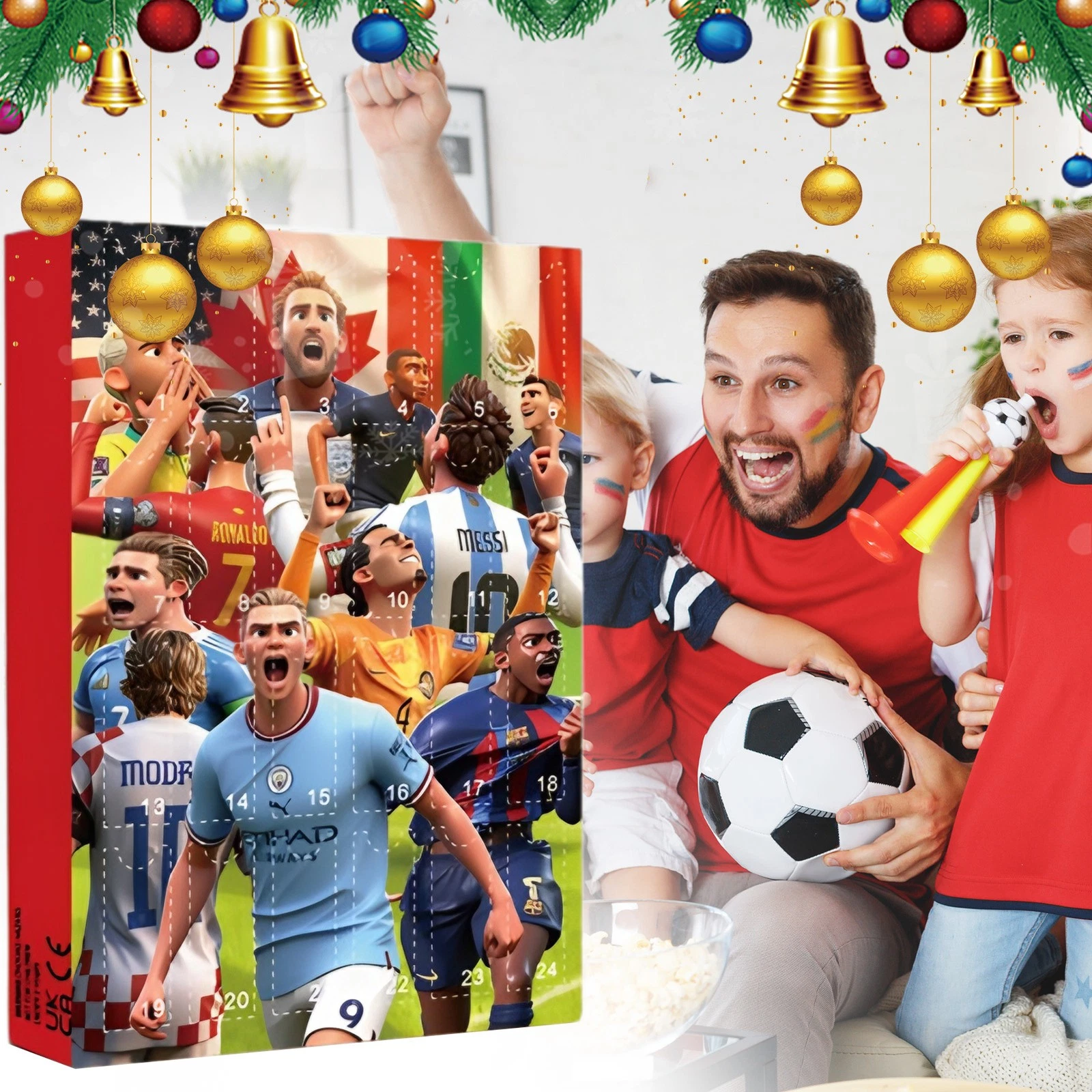 2025 World Cup Countdown Advent Calendar 2025 Christmas Best Countdown 2D Acrylic