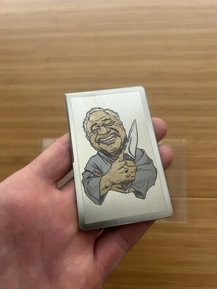 Coltelli Mummert x Coltelli Kiku "Kiku" Carbidati Ti Carta da Taglio - Immagine 2 di 4