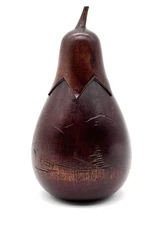 Antique Japanese Aubergine Tea Caddy