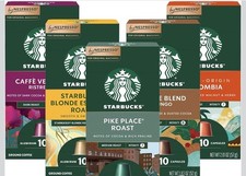 Starbucks by Nespresso Original, Variety Pack Coffee, 50-count