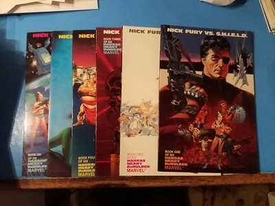 Nick Fury VS. Shield 1 - 6 Set Marvel Comics 1988 6.0 XX-128