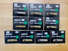 Italic Nib Unit Platignum Dead Stock New Old Stock Lot Of 10