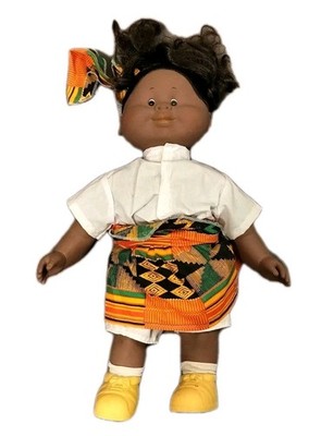 1985 Huggy Bean African American Kids Doll Toy by Golden Ribbon Playthings, Inc.