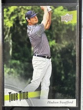 Hudson Swafford 2024 Upper Deck Golf #TT-23 Tour Time Masters