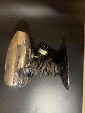 ancien pistolet à chaleur chromé sur socle