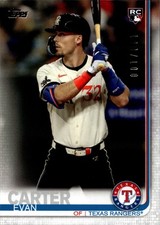 2024 Topps Transcendent Collection Evan Carter #EC-2019 RC 100/100