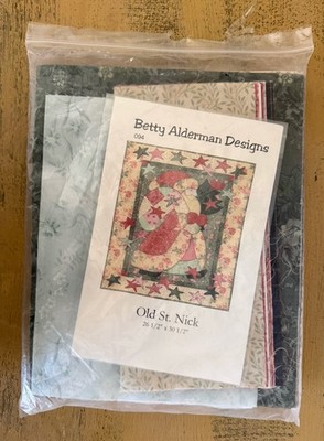 Betty Alderman Designs Old St Nick Quilt Kit
