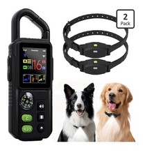 Wireless Dog Fence System for 2 Dogs Adjustable 5 in 1 Waterproof Training Modes