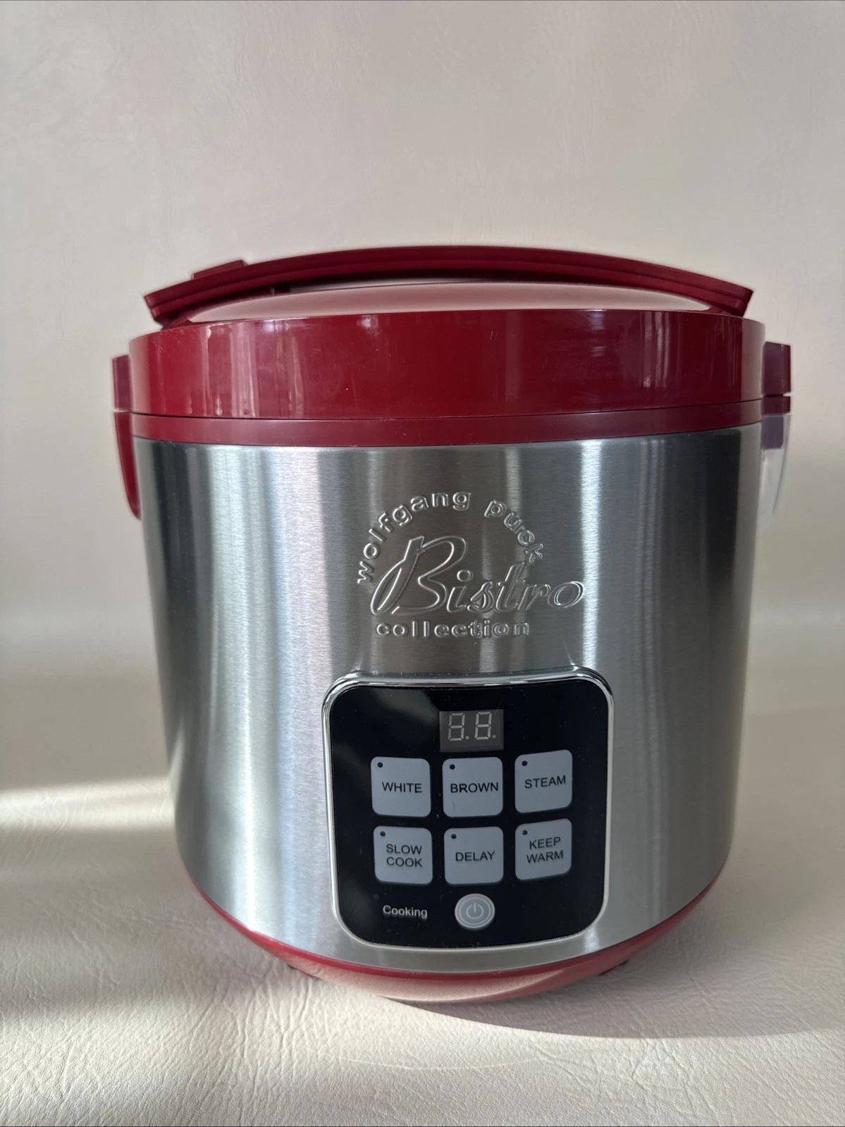 Wolfgang Puck Bistro Rice Cooker Model BDRCRD010
Opens in a new window or tab