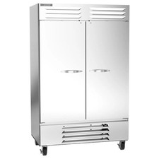 Beverage Air RB49HC-1S 49cf Two Solid Door S/s Reach-In Refrigerator