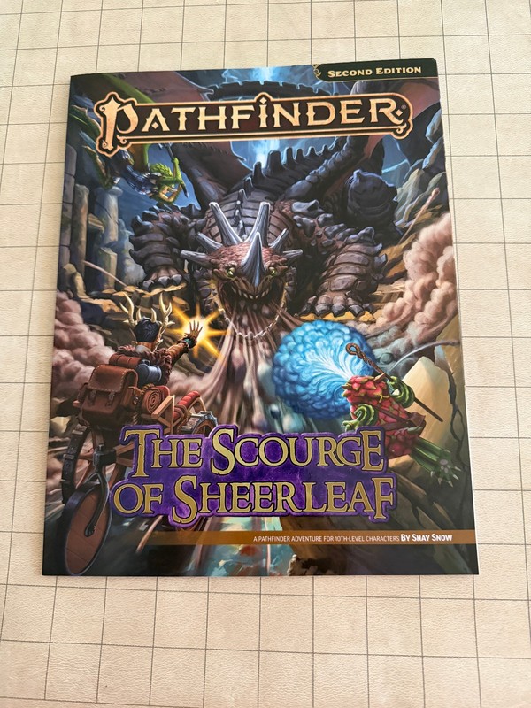 Pathfinder Adventure The Scourge of Sheerleaf Free RPG Day 2025 Paizo