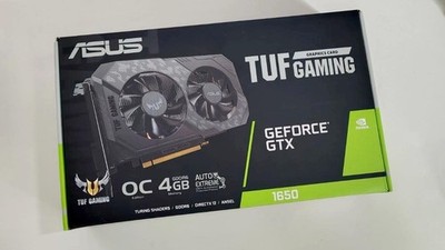 ASUS TUF Gaming GeForce GTX 1650 OC Edition 4GB GDDR6 Video Card