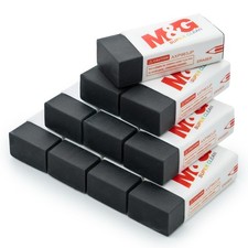 Pencil Eraser for Kids, 30 Pack, Black Erasers Bulk for Artists, Drawing Eras...